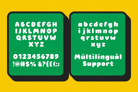 Mang Apies - Playful Display Typeface Font Four Lines Std. 