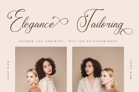 Mangithera Bountifulie - Modern Beauty Script Font Letterena Studios 