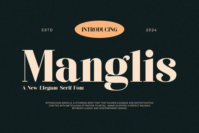 Manglis - Classy & Stylish Serif Font studioalmeera 