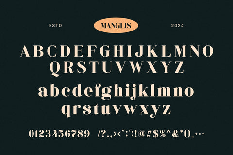 Manglis - Classy & Stylish Serif Font studioalmeera 