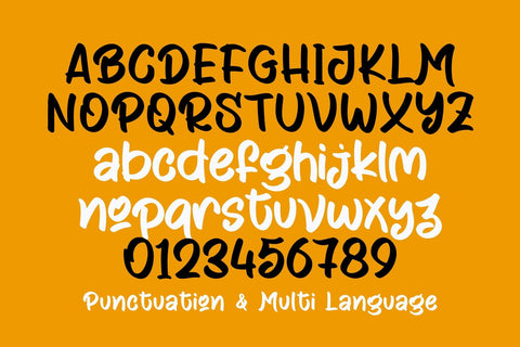 Mango Lazy Font Afandi Studio 