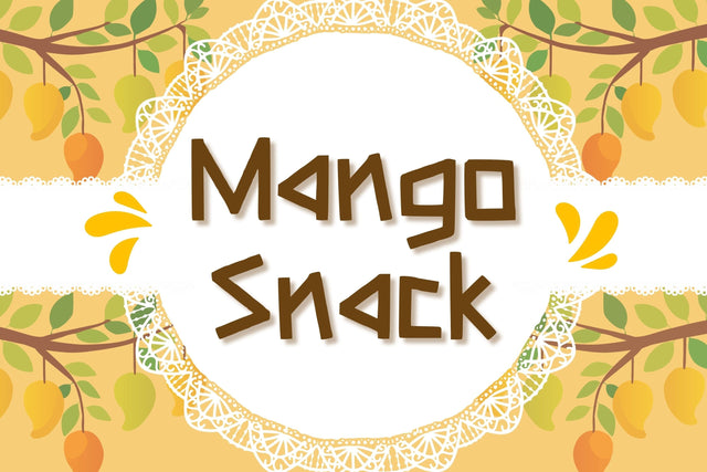 Mango Snack Font Aisyah 