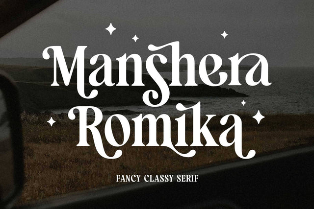 Manshera Romika – Modern Vintage Font Arterfak Project 