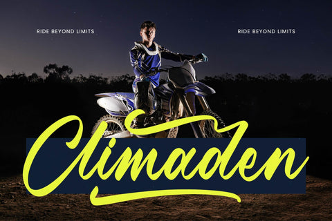 Manteca Backlif - Bold Calligraphy Font Font Letterena Studios 