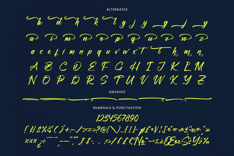 Manteca Backlif - Bold Calligraphy Font Font Letterena Studios 