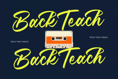 Manteca Backlif - Bold Calligraphy Font Font Letterena Studios 