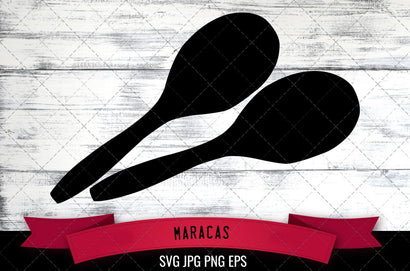Maracas SVG, Musical Instrument SVG SVG Loveleen Kaur 