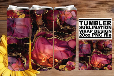 Marble Dream Tumbler Wrap - Sublimation 20oz Sublimation afrosvg 