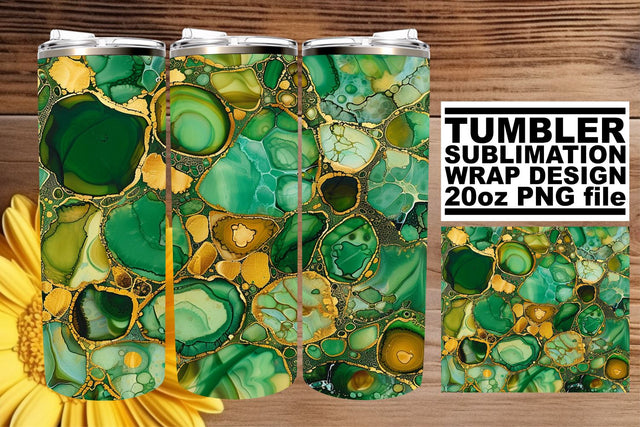 Marble Fantasy Tumbler Design - Sublimation 20oz Sublimation afrosvg 