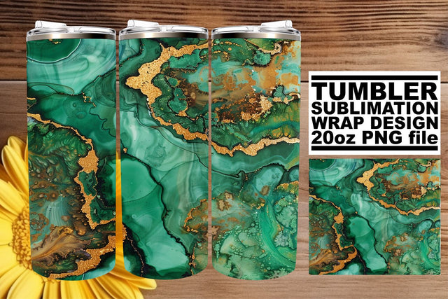 Marble Fusion Tumbler Design - Sublimation 20oz Sublimation afrosvg 