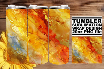 Marble Swirl Pattern Sublimation Wrap - 20oz Tumblers Sublimation afrosvg 