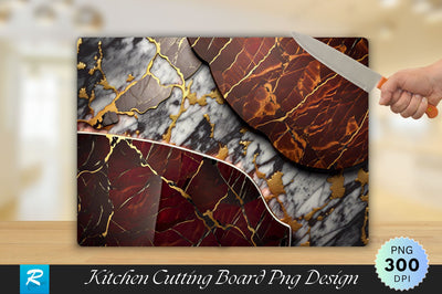 Marble Texture Cutting Board Sublimation Regulrcrative 