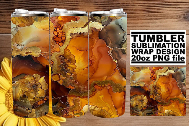 Marble Wonderland Tumbler Design - Sublimation 20oz Sublimation afrosvg 