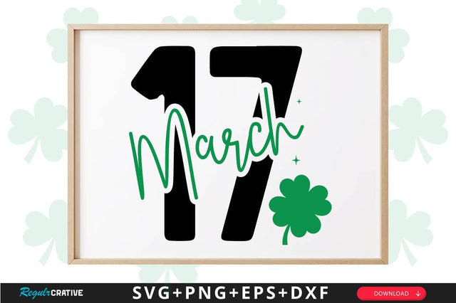 March Sign SVG Design SVG Regulrcrative 