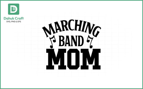 Marching Band SVG – Custom Template SVG PNG & EPS V3 SVG dahukdesign 