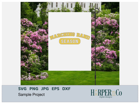 Marching Season Laser SVG EPS Cut File SVG HarperNCo 