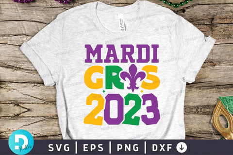Mardi gras 2023 SVG Design SVG Regulrcrative 