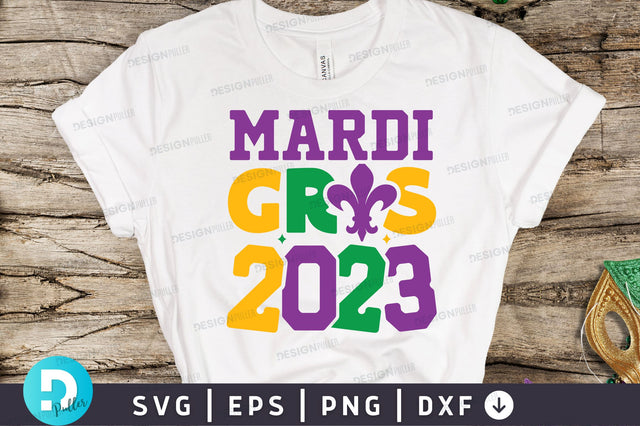 Mardi gras 2023 SVG Design SVG Regulrcrative 