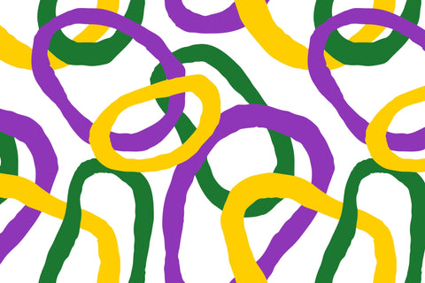 Mardi Gras Abstract Seamless Patterns Papers Backgrounds Digital Pattern Rin Green 