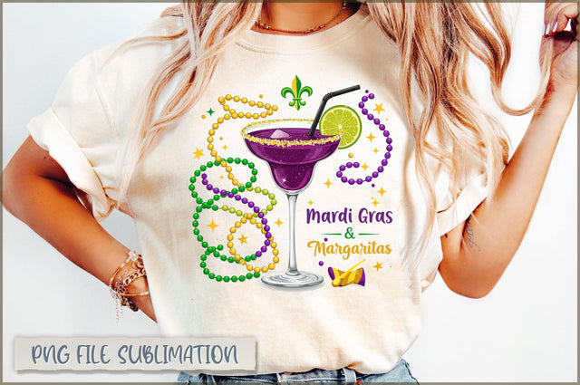 Mardi Gras and Margaritas Sublimation Sublimation Shetara Begum 