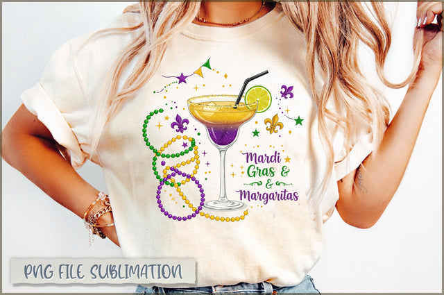 Mardi Gras and Margaritas Sublimation Sublimation Shetara Begum 