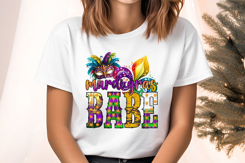 Mardi gras babe Sublimation Sublimation Designangry 