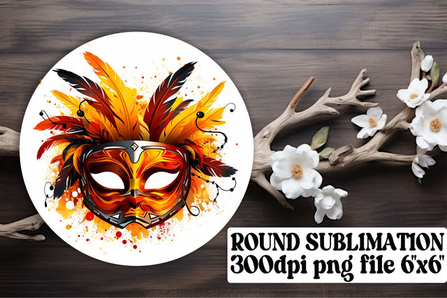 Mardi Gras Circle Essentials - Sublimation Pack Sublimation afrosvg 