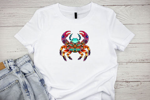 Mardi Gras Crab Sublimation Clipart Bundle Sublimation Designangry 