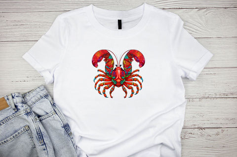 Mardi Gras Crawfish Sublimation Clipart Bundle Sublimation Designangry 