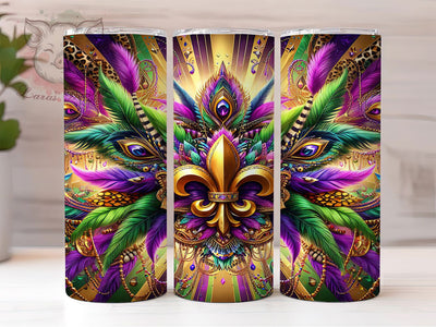 Mardi Gras Crawfish Tumbler, Carnival Crawfish Wrap, Festive Party Cup, 20oz Sublimation Wrap, New Orleans Crawfish Tumbler, Colorful Crawfish Design Cup, Mardi Gras Seafood Theme Wrap Sublimation Lara' s Designs 