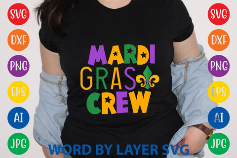 Mardi Gras Crew SVG DESIGN SVG Rafiqul20606 
