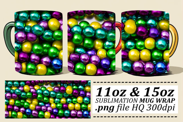 Mardi Gras Delights on Your Mugs Sublimation afrosvg 