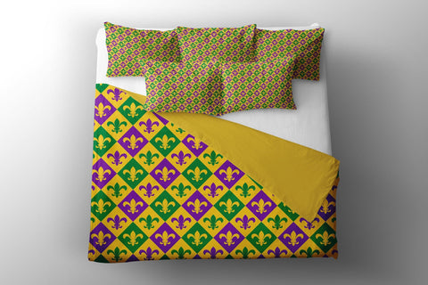 Mardi Gras Digital Paper Bundle. Carnival Seamless Patterns Digital Pattern LaBelezoka 