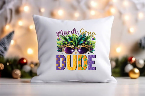 Mardi gras Dude PNG Design Sublimation Designangry 