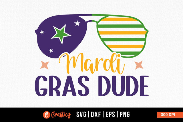 Mardi Gras Dude SVG Design SVG Designangry 