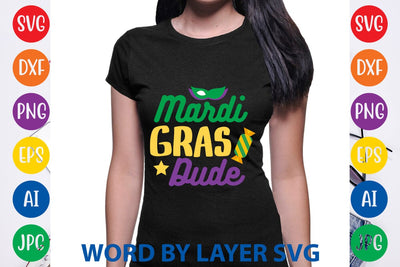 Mardi Gras Dude SVG DESIGN SVG Rafiqul20606 