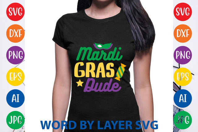 Mardi Gras Dude SVG DESIGN SVG Rafiqul20606 