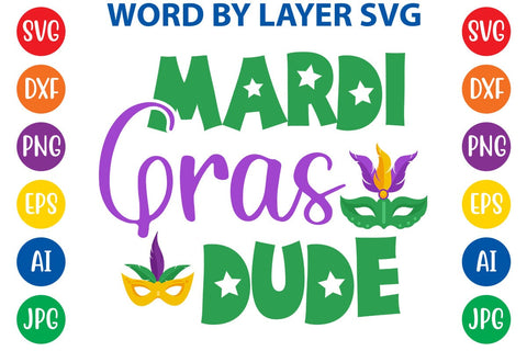 Mardi Gras Dude SVG DESIGN SVG Rafiqul20606 