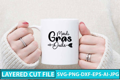 Mardi Gras Dude SVG Design SVG Syaman 