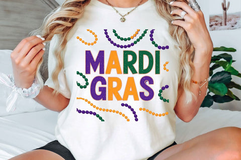 Mardi Gras Festive Beads PNG, Mardi Gras Vibes PNG, Mardi Gras, Fat Tuesday PNG, Mardi Gras PNG Sublimation Regulrcrative 