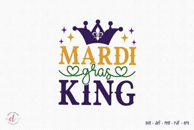 Mardi Gras King | Mardi Gras SVG Design SVG CraftLabSVG 