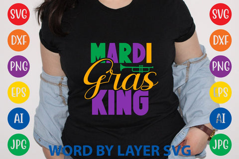 Mardi Gras King SVG DESIGN SVG Rafiqul20606 