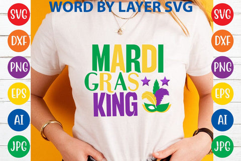 Mardi Gras King SVG DESIGN SVG Rafiqul20606 