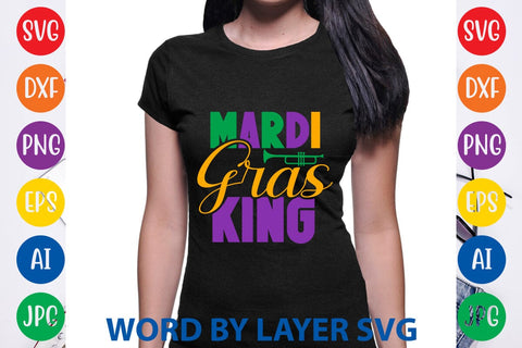 Mardi Gras King SVG DESIGN SVG Rafiqul20606 