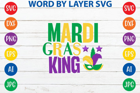 Mardi Gras King SVG DESIGN SVG Rafiqul20606 