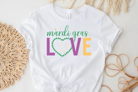 Mardi gras love design shirt SVG PNG SVG FiveStarCrafting 