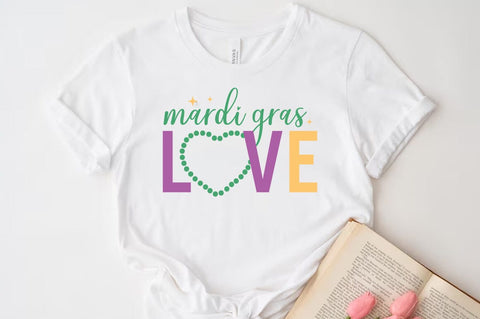 Mardi gras love design shirt SVG PNG SVG FiveStarCrafting 