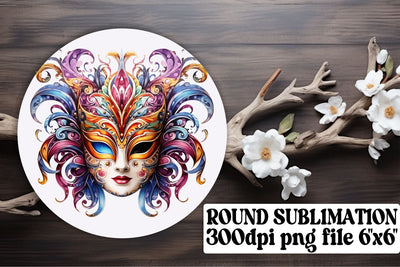 Mardi Gras Magic Sublimation Bundle - Circle Designs Sublimation afrosvg 