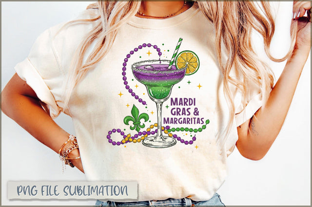 Mardi Gras & Margaritas Sublimation Sublimation Shetara Begum 