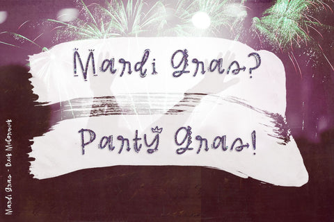 Mardi Gras Party Font Font Beck McCormick 